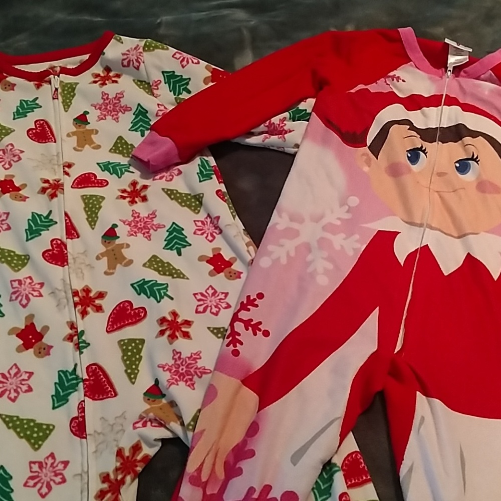 Childs footed pajamas
